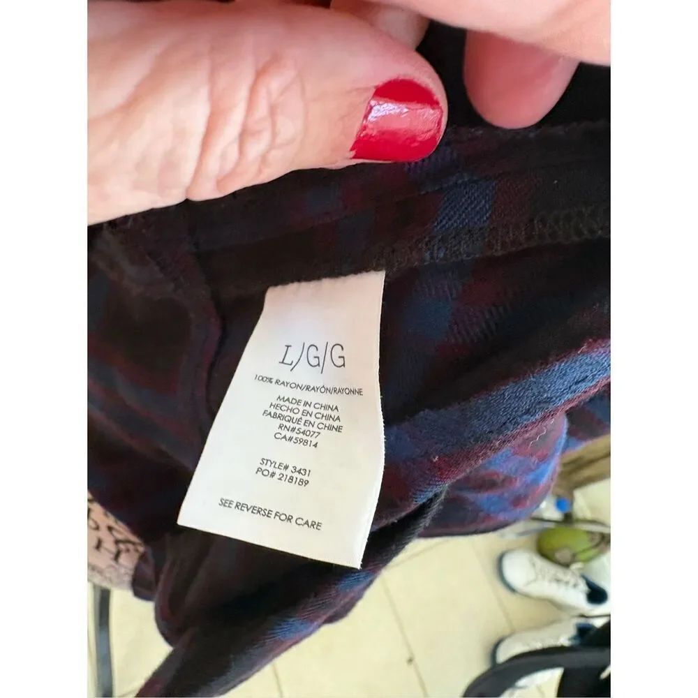 Cabi Moody Plaid Peplum Shirt - Picture 10 of 10